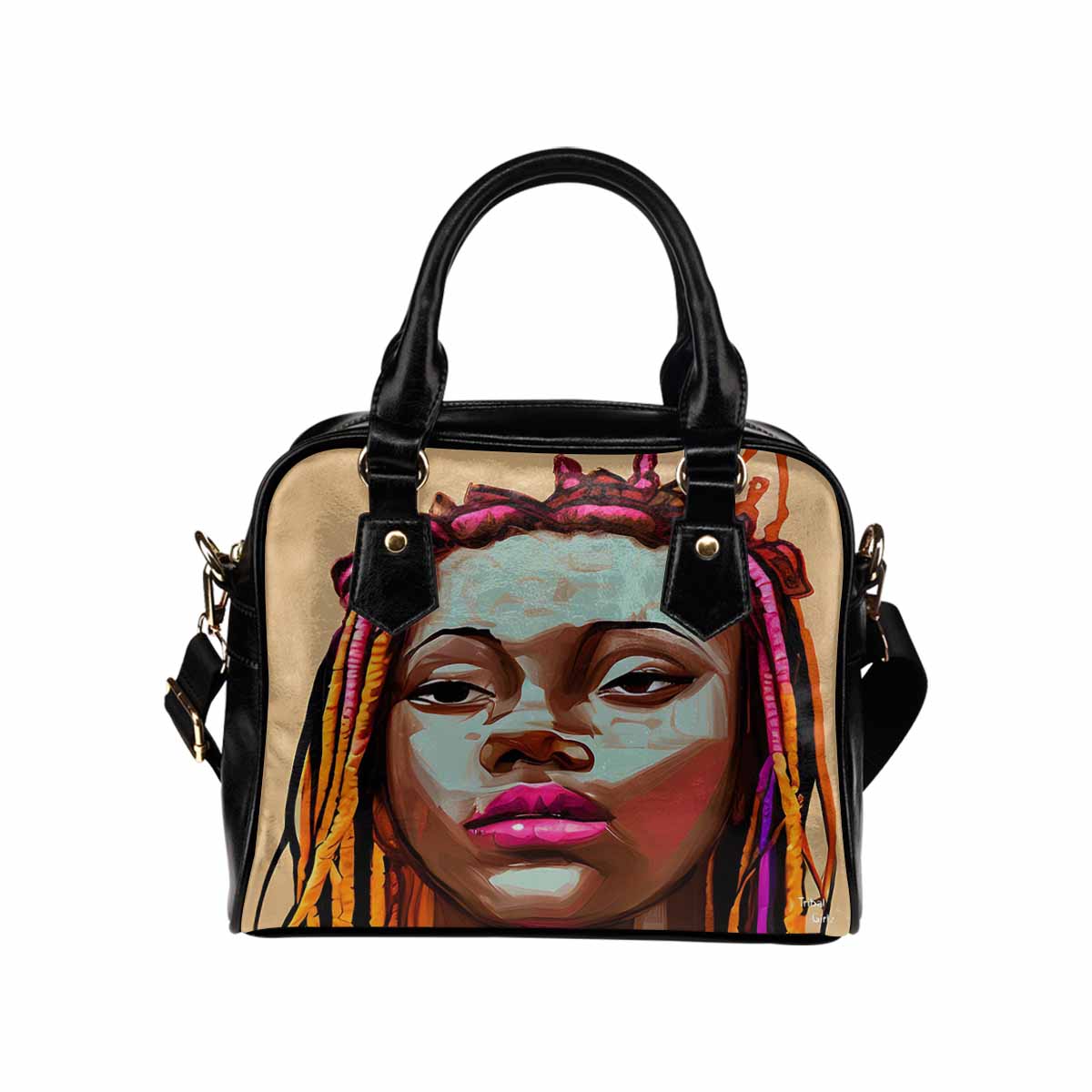 Fulangiara 11, Dreads & Braids, cute shoulder bag, African Tribal