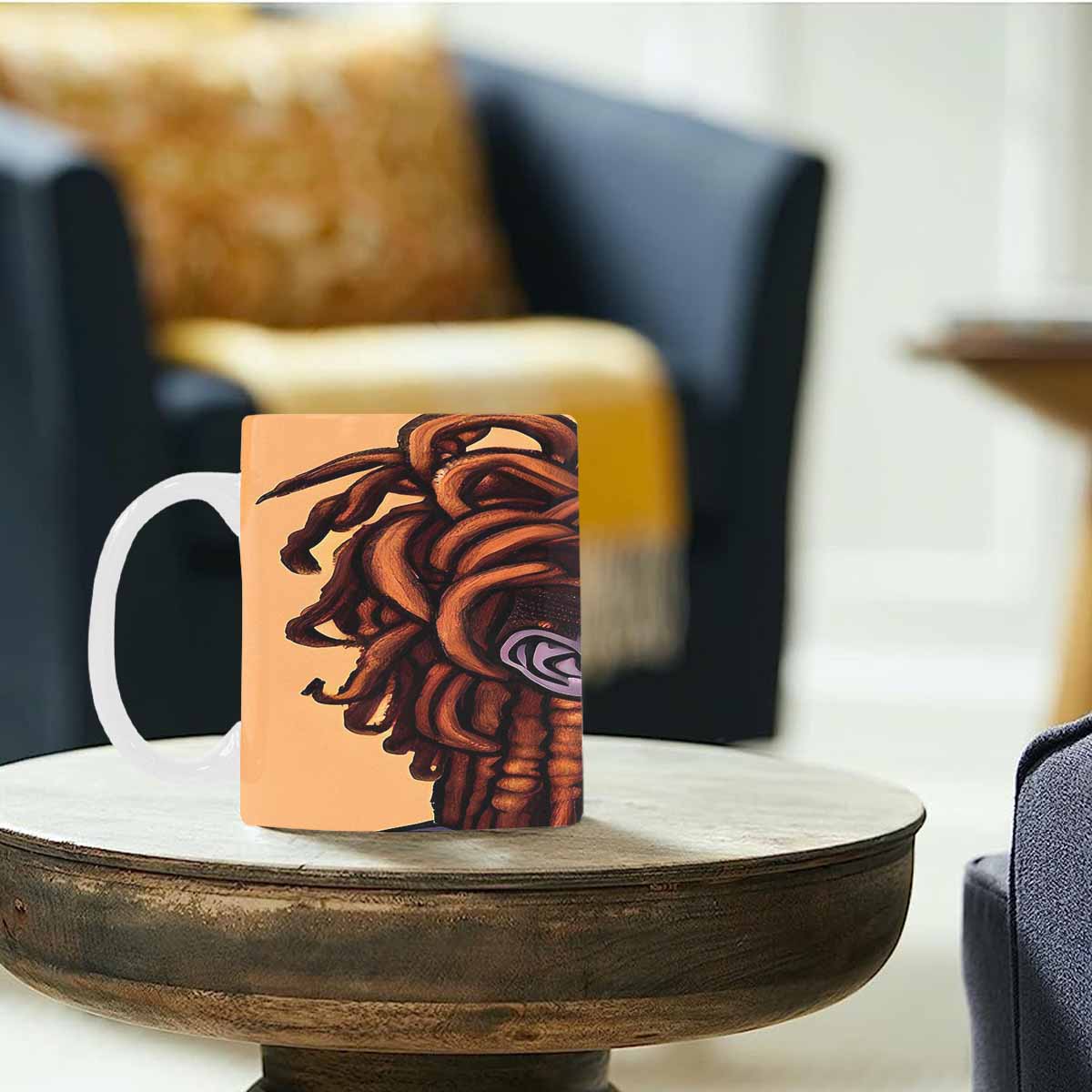 Dreads & Braids, coffee mug, african tribalgirlz Fulangiara 36