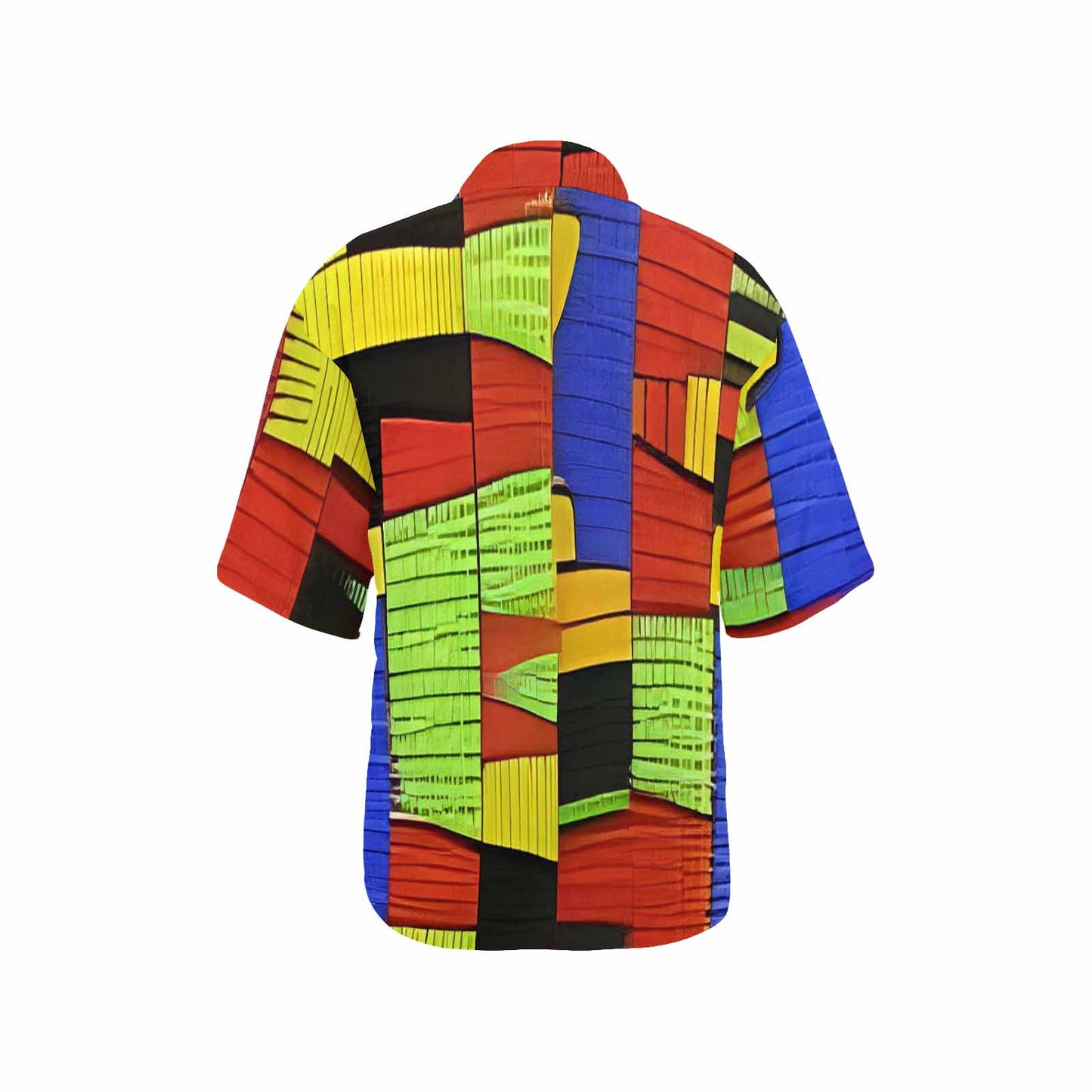 African Art, womens Hawaiian shirt, design 01