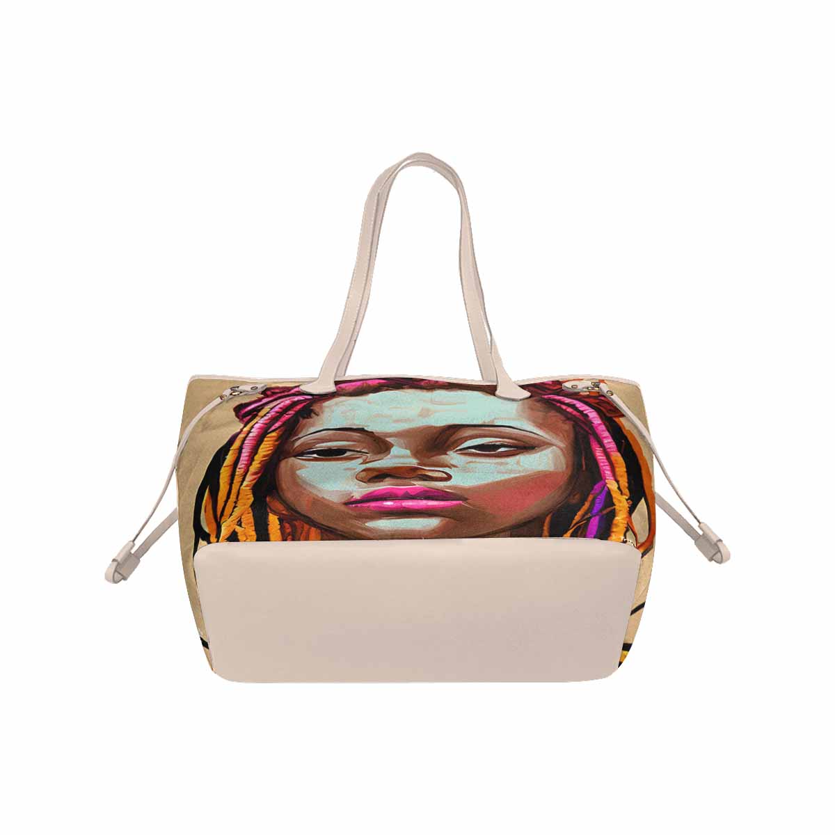 :Dreads & Braids, elegant dressy tote handbag, Fulangiara 11