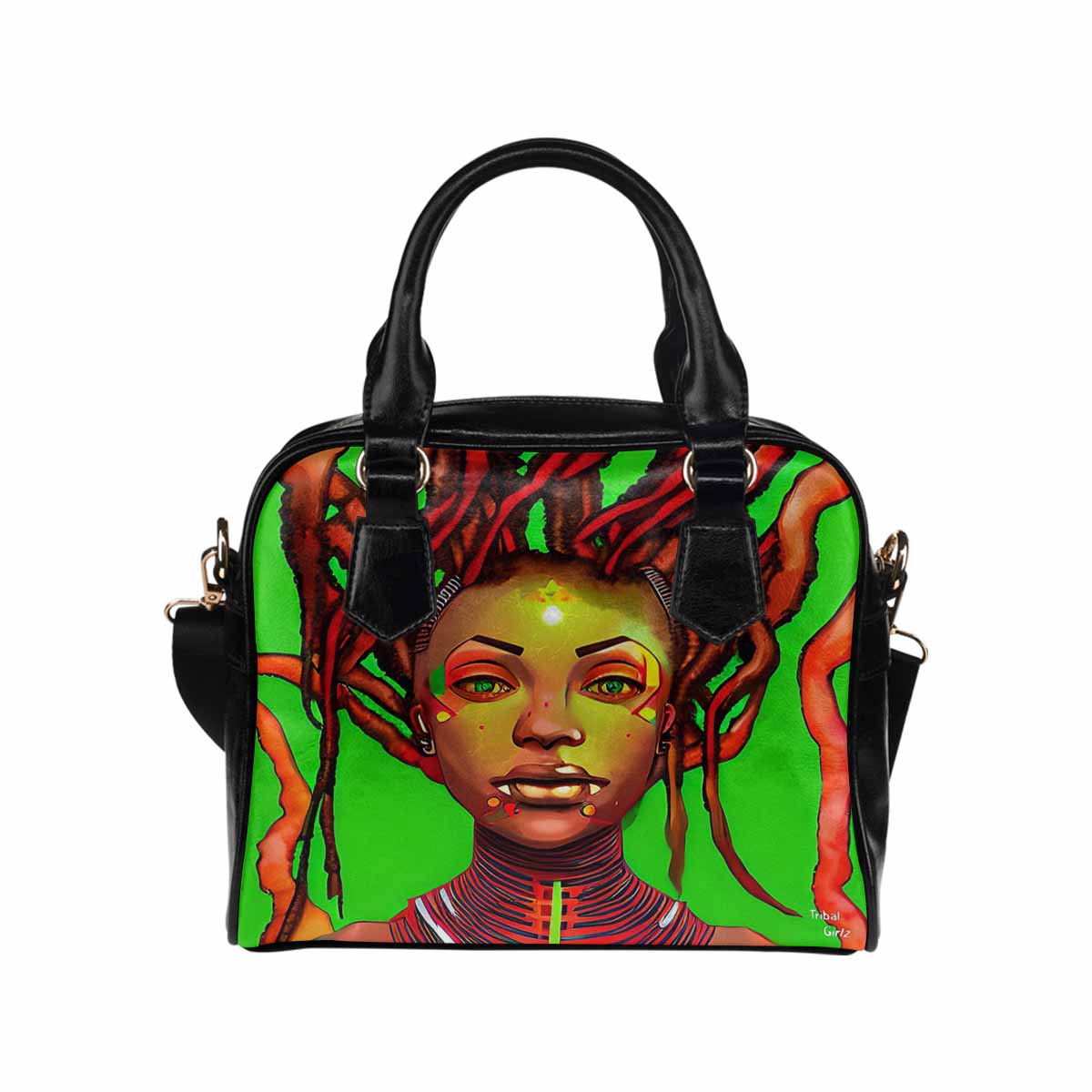 Fulangiara 47, Dreads & Braids, cute shoulder bag, African Tribal