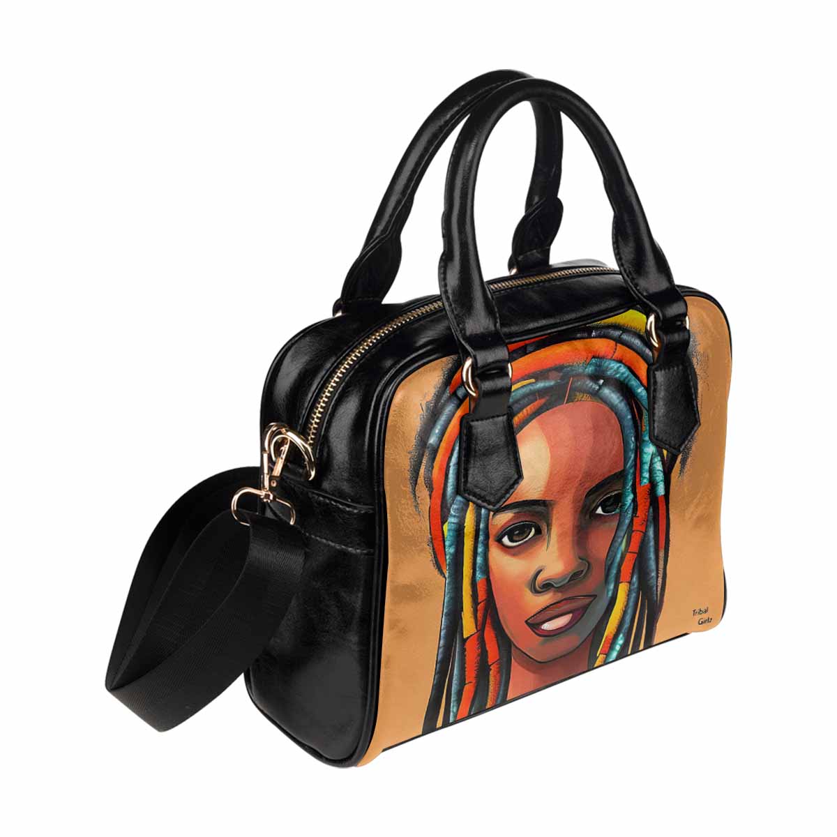 Fulangiara 8, Dreads & Braids, cute shoulder bag, African Tribal
