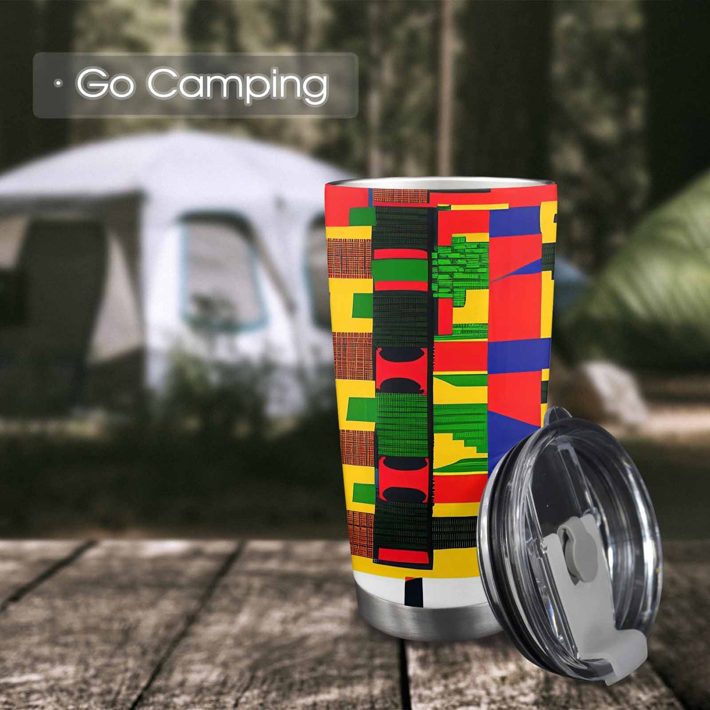 African Art, tumbler, mug, travel mug, design 12