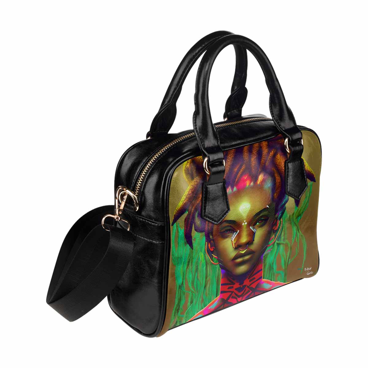 Fulangiara 43, Dreads & Braids, cute shoulder bag, African Tribal