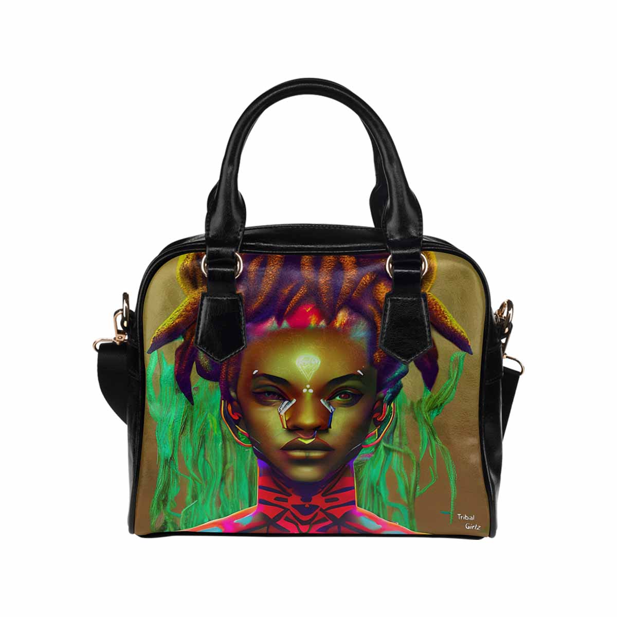 Fulangiara 43, Dreads & Braids, cute shoulder bag, African Tribal