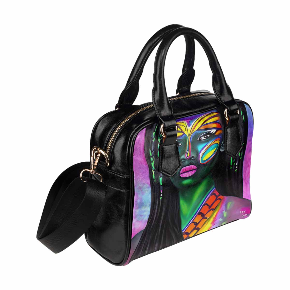 Fulangiara 19, Dreads & Braids, cute shoulder bag, African Tribal