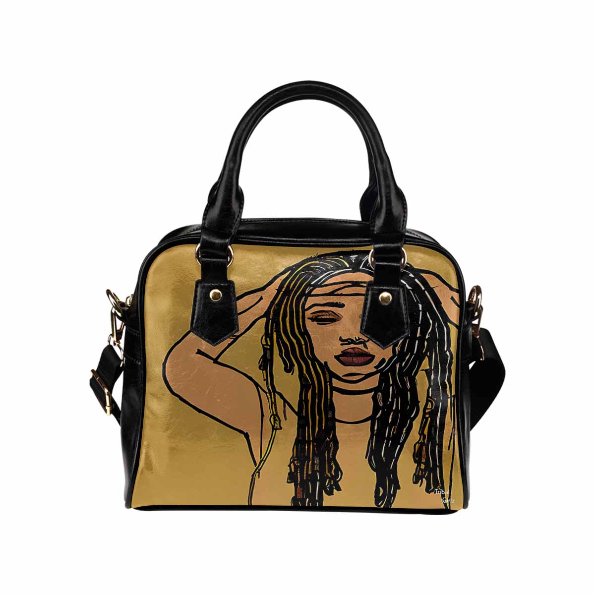 Fulangiara 24, Dreads & Braids, cute shoulder bag, African Tribal