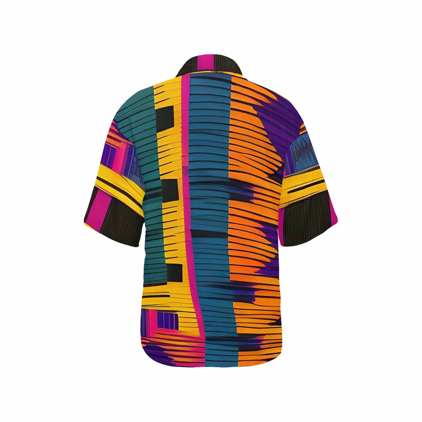 African Art, womens Hawaiian shirt, design 42