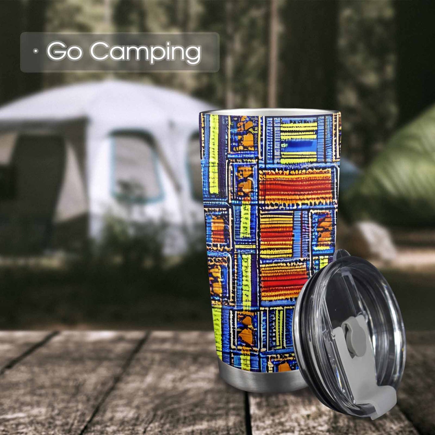 African Art, tumbler, mug, travel mug, design 09