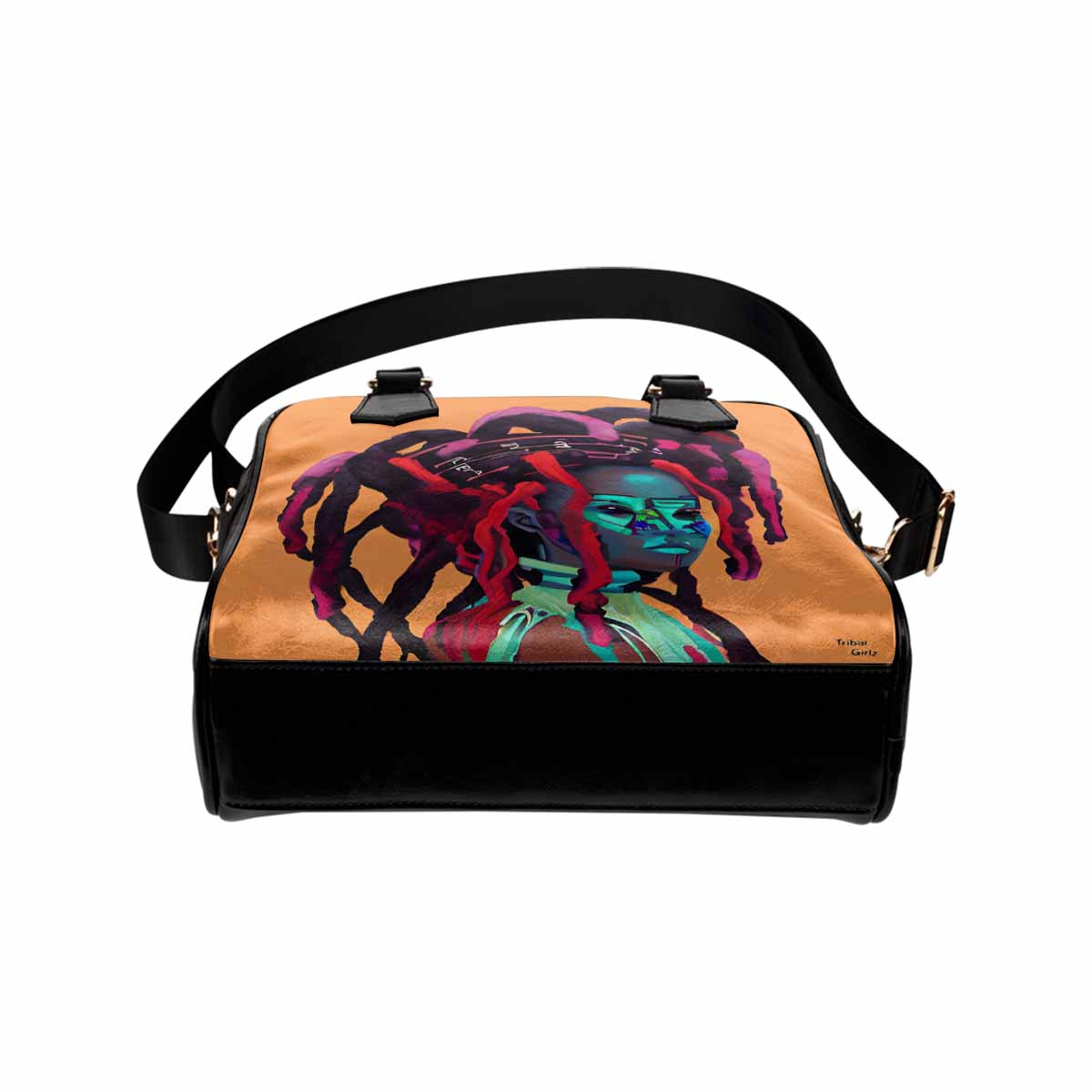Fulangiara 7, Dreads & Braids, cute shoulder bag, African Tribal