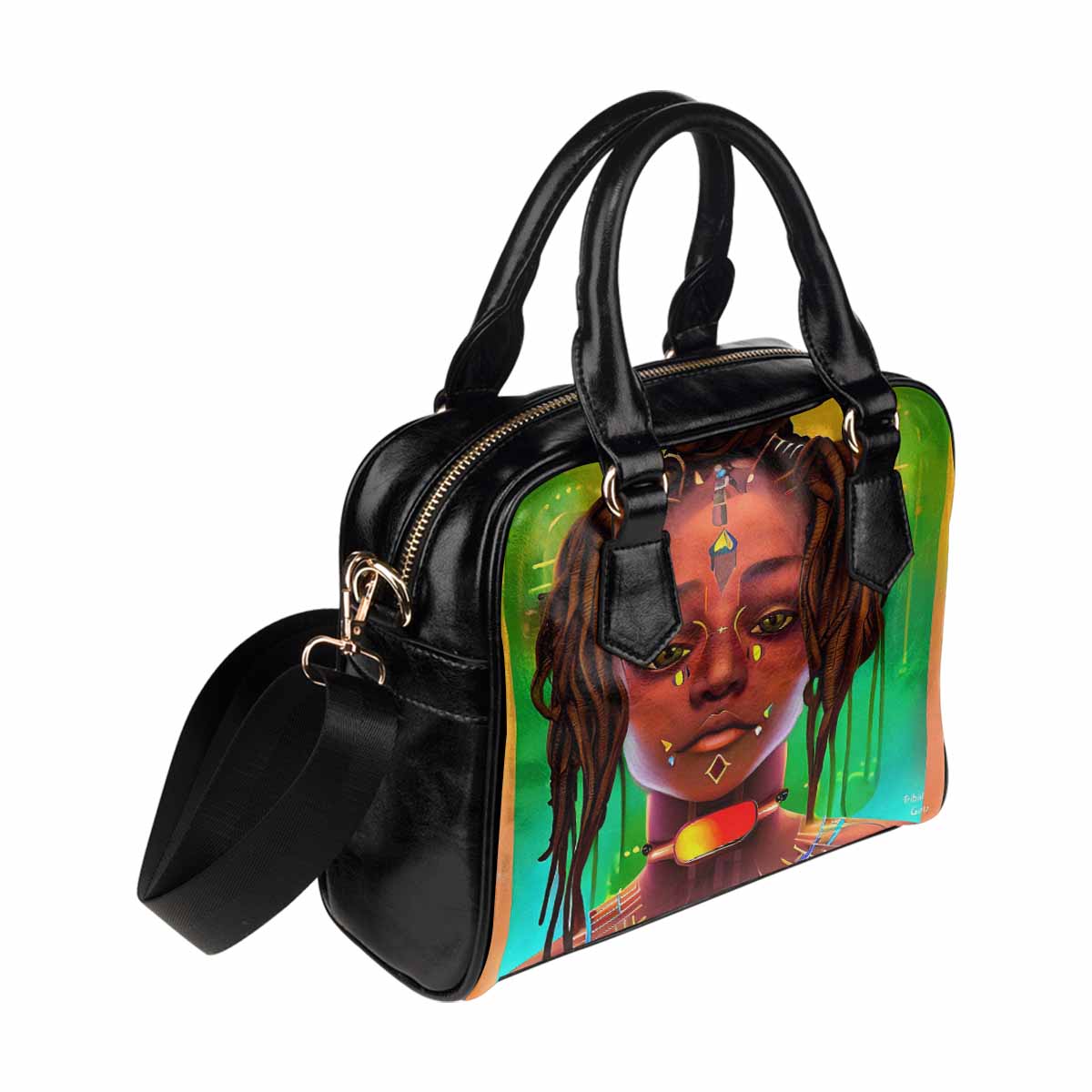 Fulangiara 45, Dreads & Braids, cute shoulder bag, African Tribal