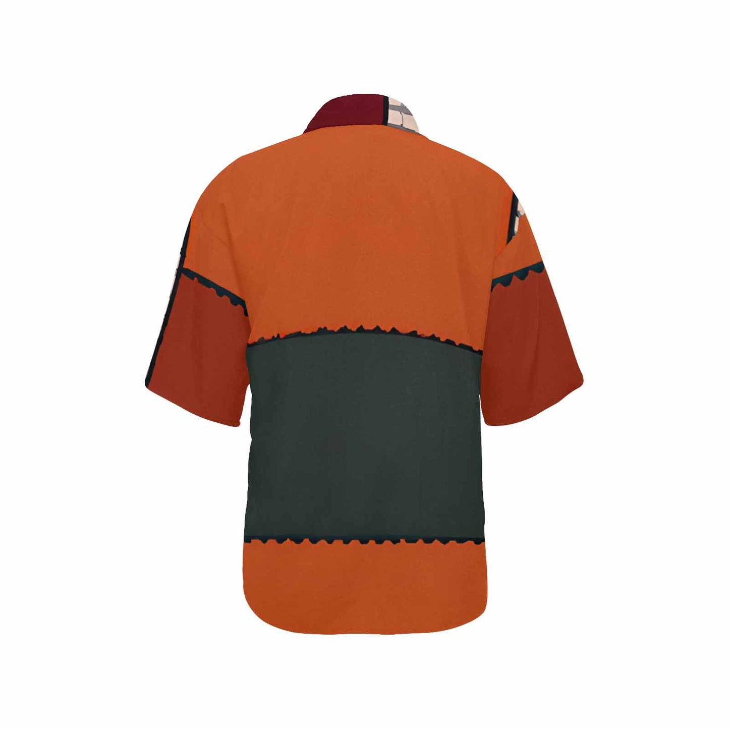 African Art, womens Hawaiian shirt, design 26