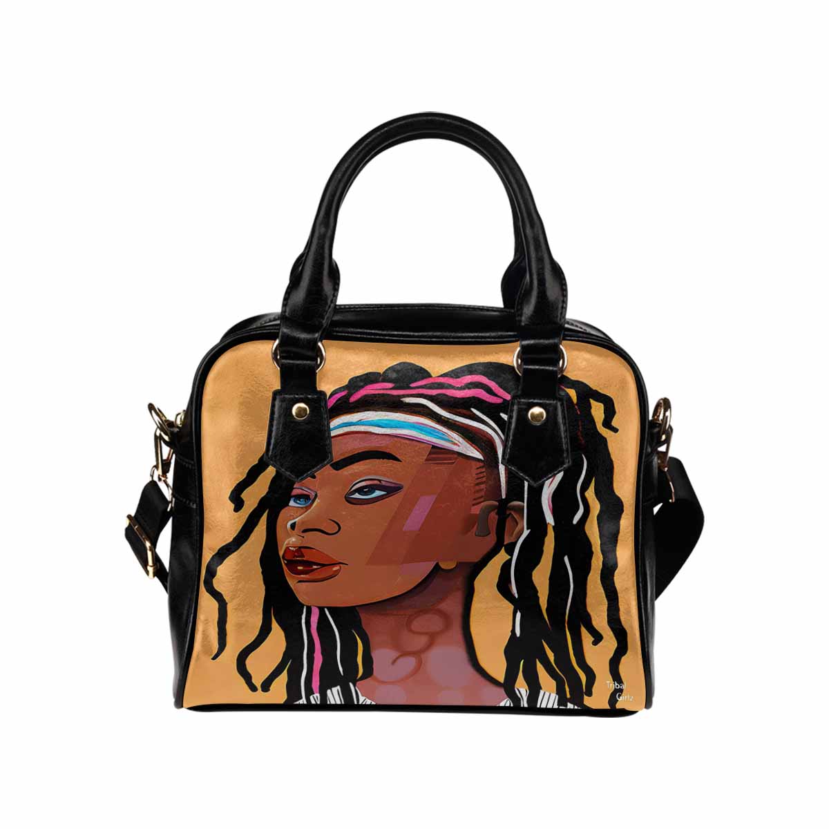 Fulangiara 16, Dreads & Braids, cute shoulder bag, African Tribal