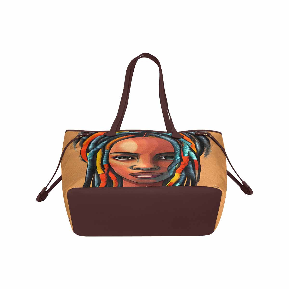 :Dreads & Braids, elegant dressy tote handbag, Fulangiara 8