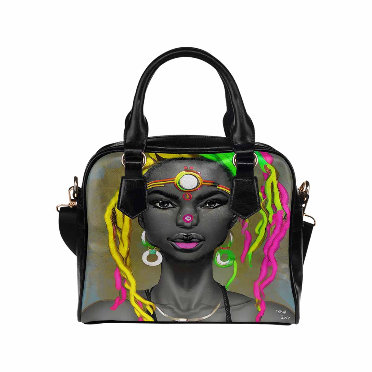 Fulangiara 6, Dreads & Braids, cute shoulder bag, African Tribal