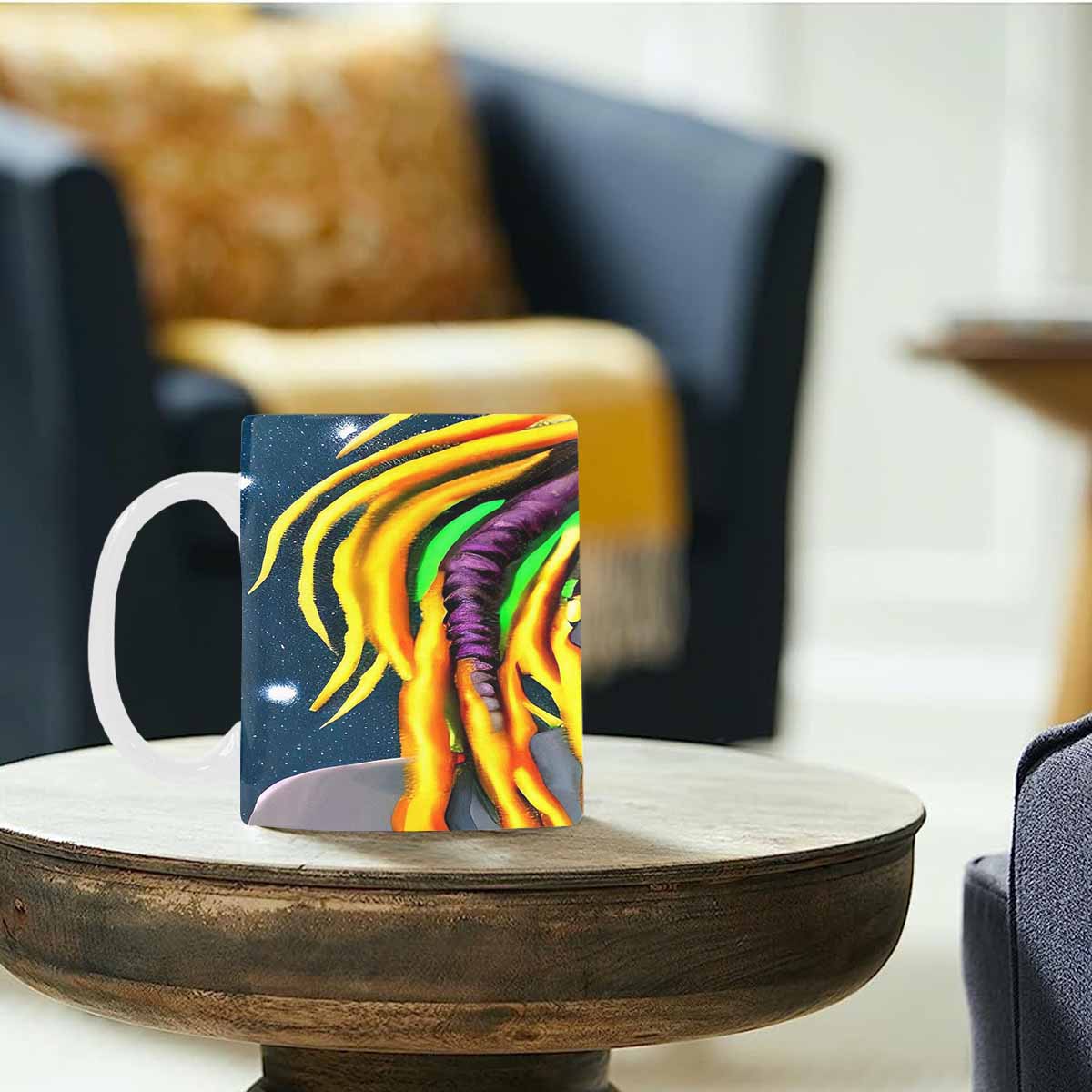 Dreads & Braids, coffee mug, african tribalgirlz Fulangiara 28