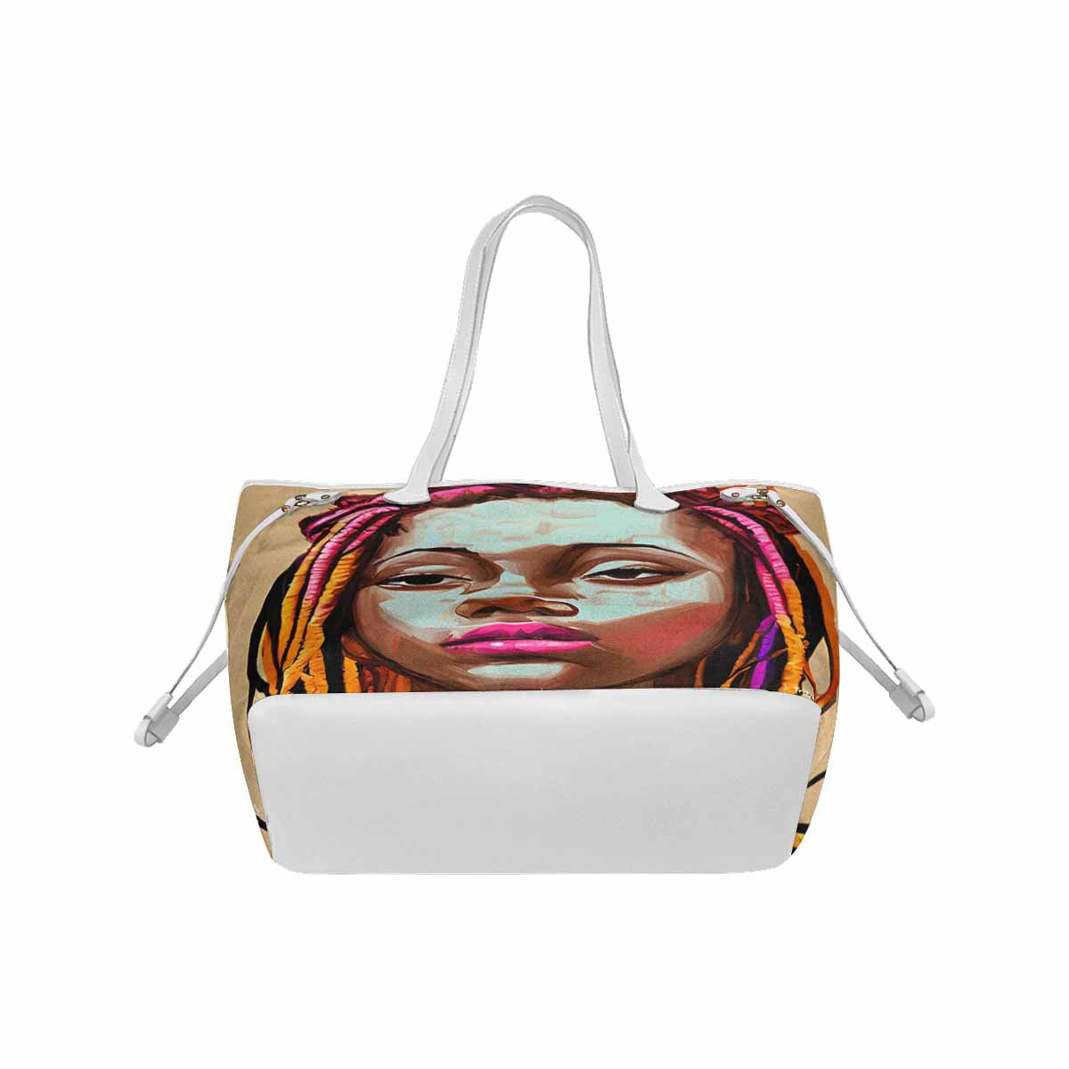 :Dreads & Braids, elegant dressy tote handbag, Fulangiara 11