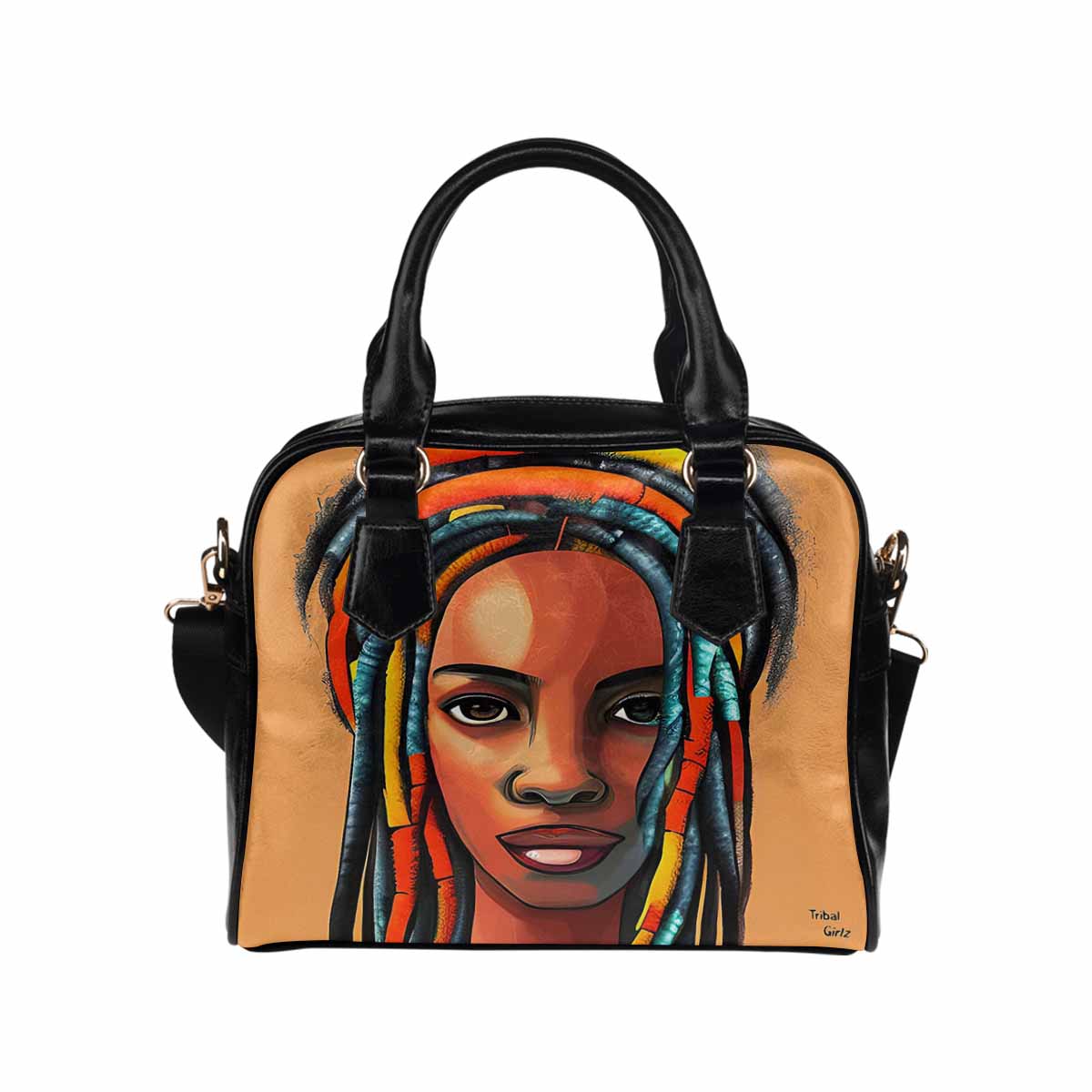 Fulangiara 8, Dreads & Braids, cute shoulder bag, African Tribal