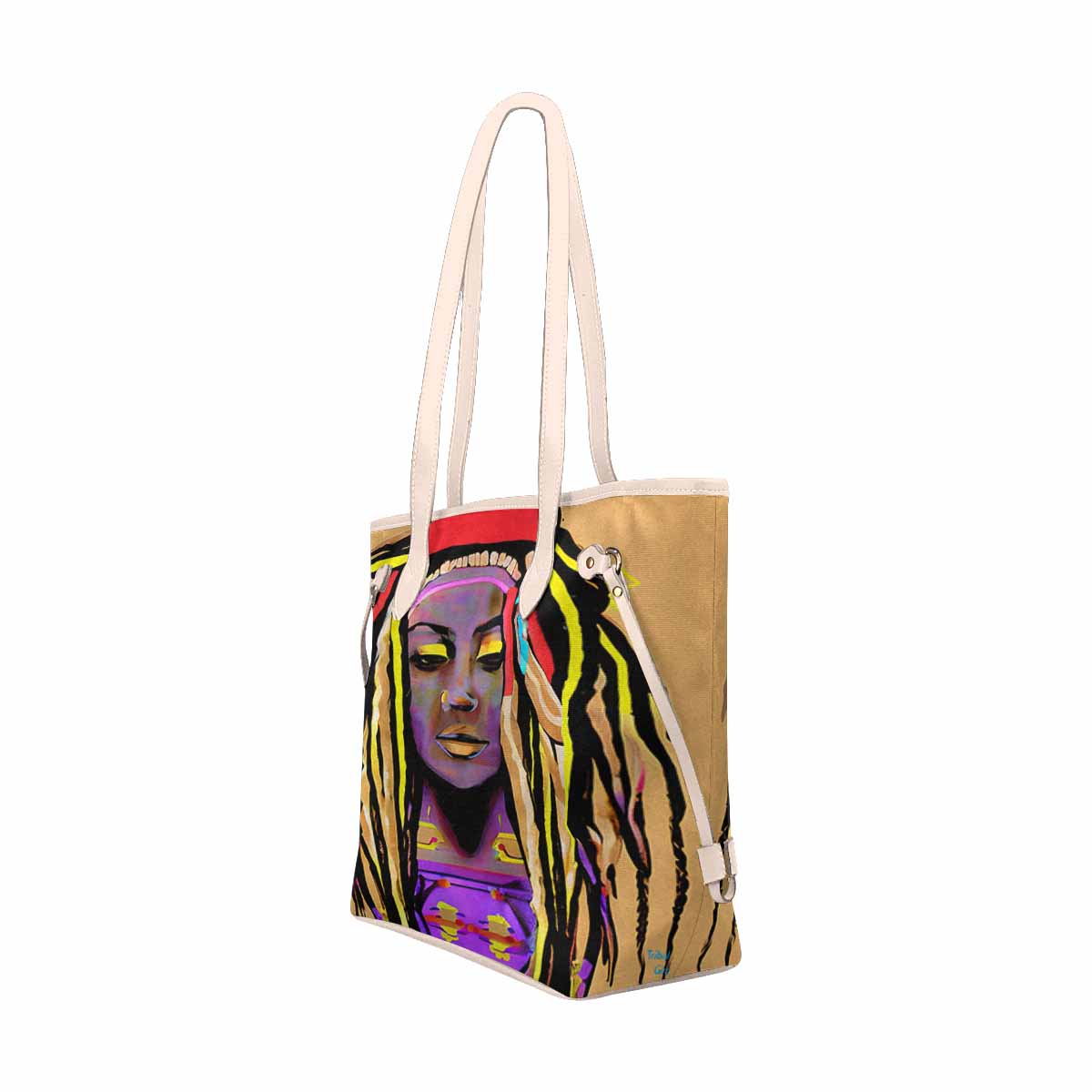 Dreads & Braids, elegant dressy tote handbag, Fulangiara 14