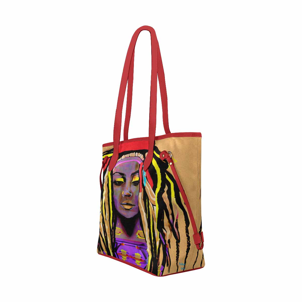 Dreads & Braids, elegant dressy tote handbag, Fulangiara 14