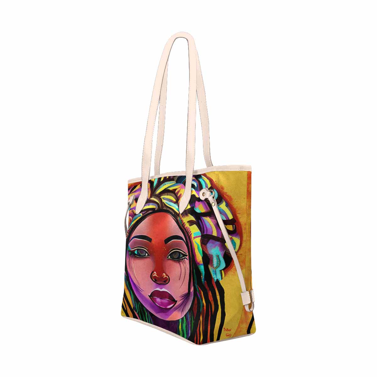 Dreads & Braids, elegant dressy tote handbag, Fulangiara 22