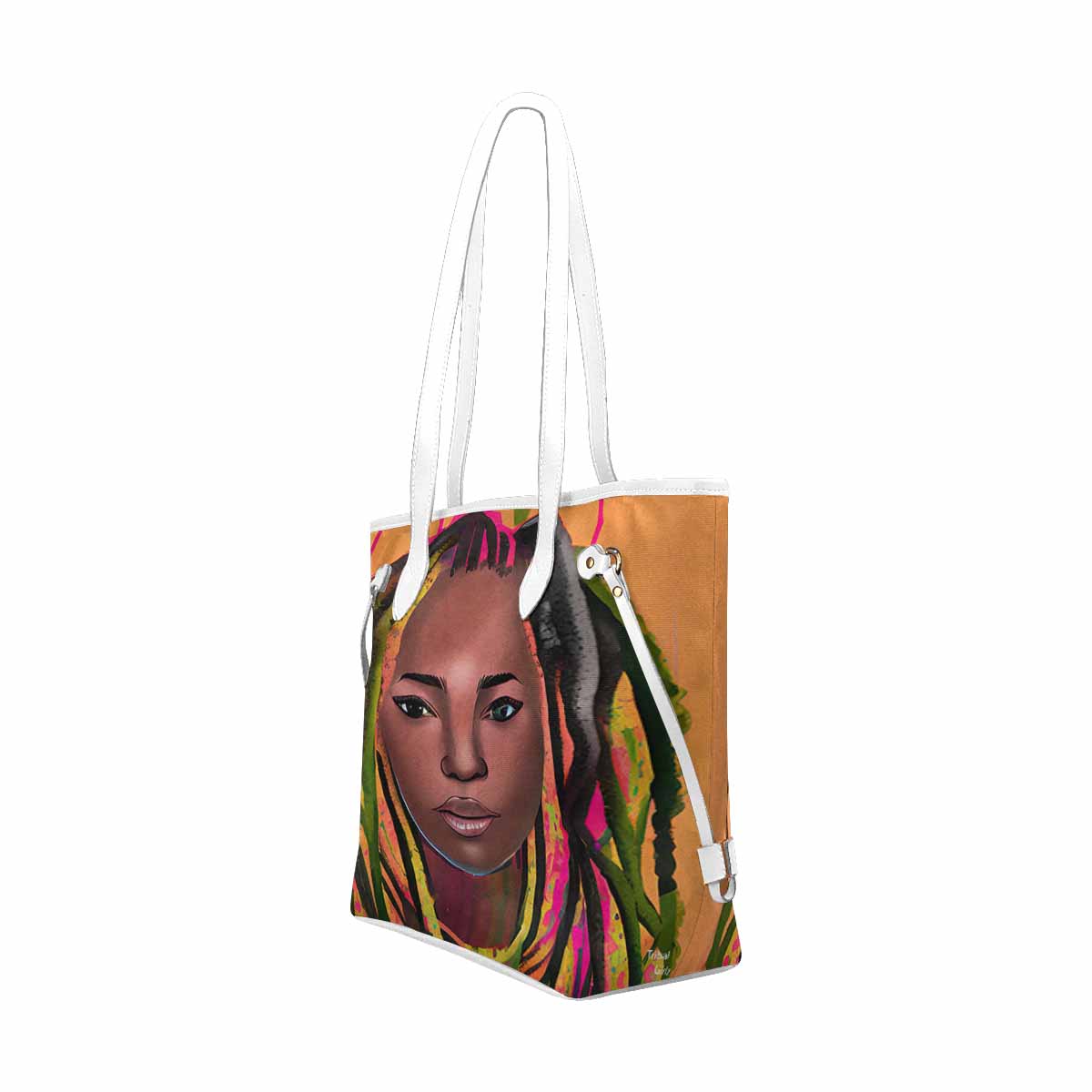 Dreads & Braids, elegant dressy tote handbag, Fulangiara 12