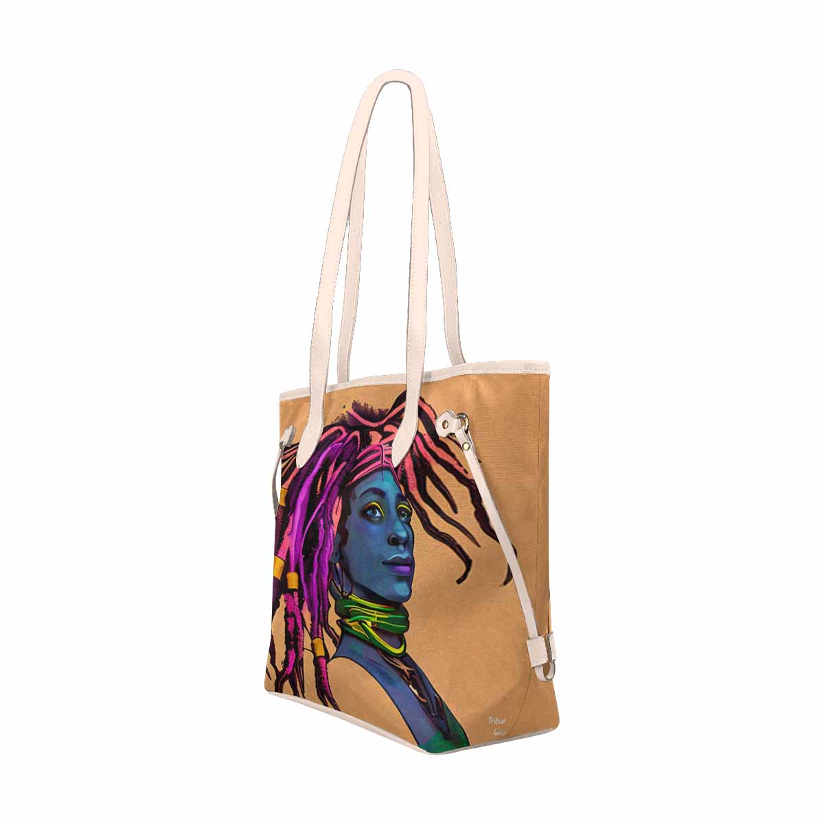 Dreads & Braids, elegant dressy tote handbag, Fulangiara 10