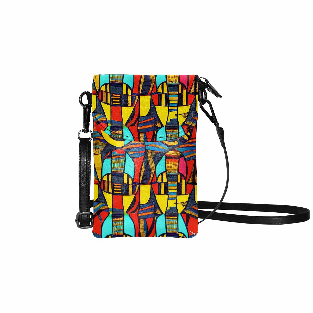 African art, cell phone, keys purse, design 02