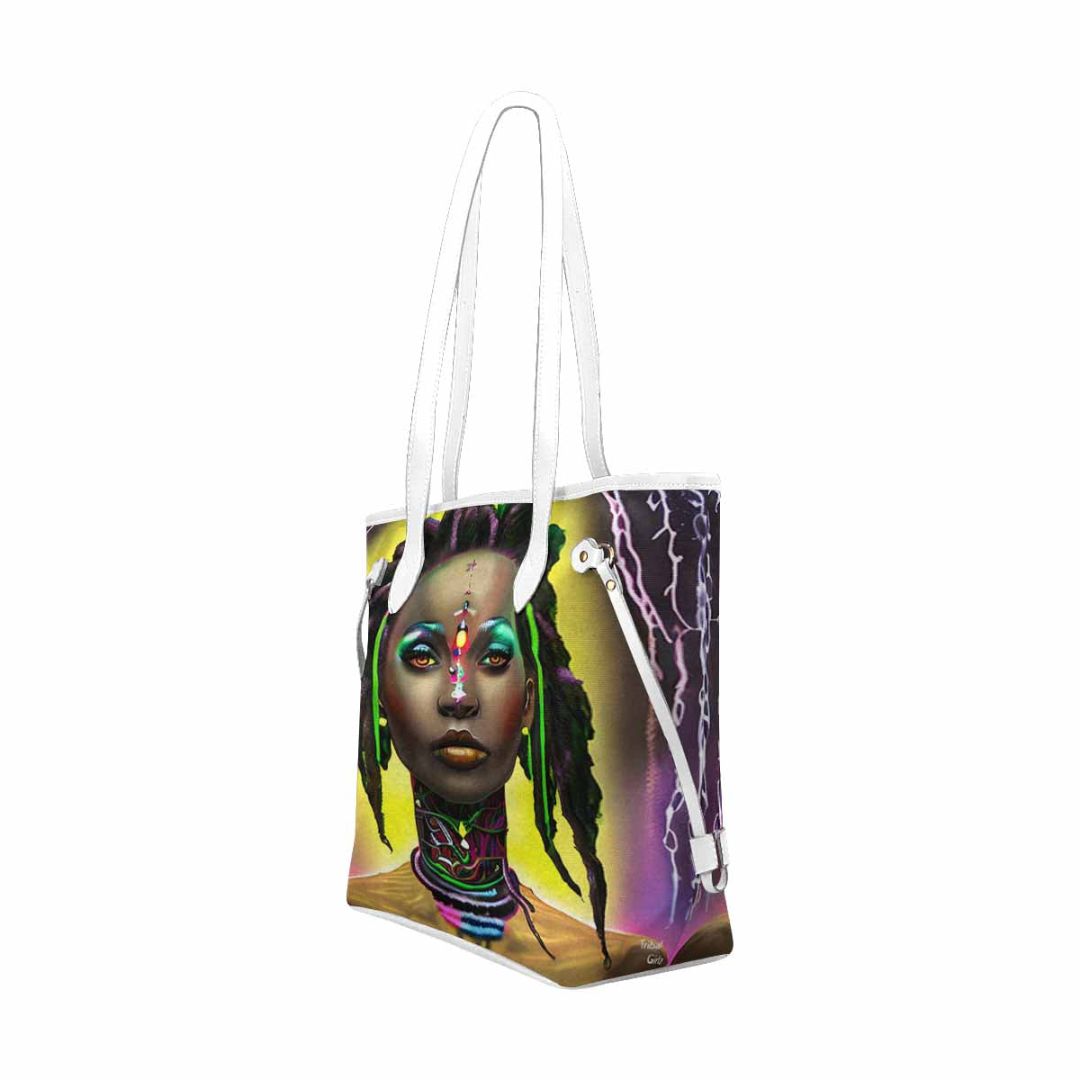 Dreads & Braids, elegant dressy tote handbag, Fulangiara 29