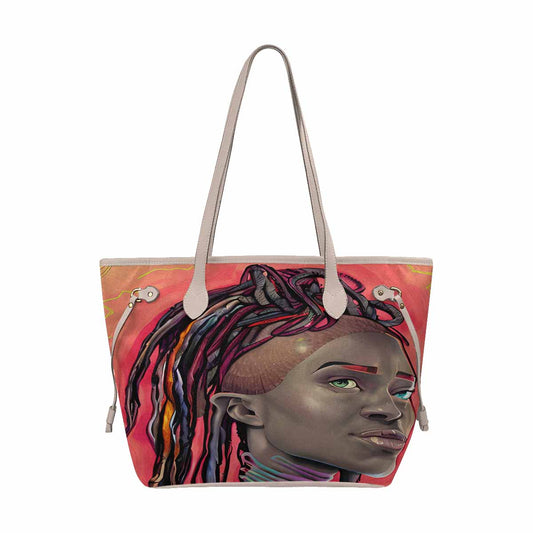 Dreads & Braids, elegant dressy tote handbag, Fulangiara 40