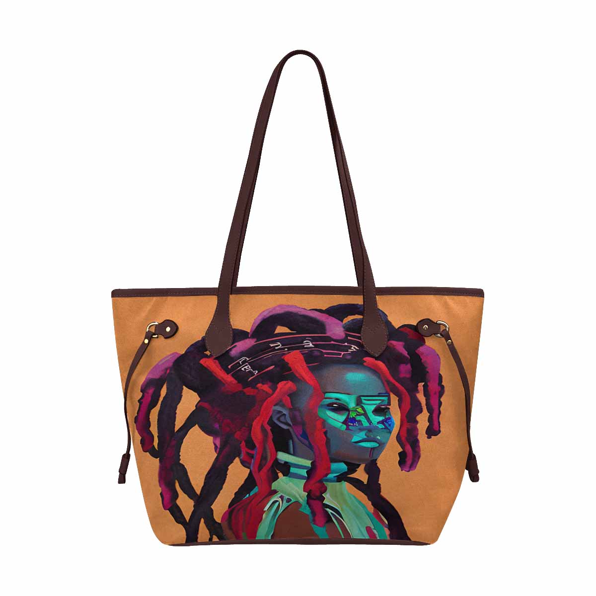 :Dreads & Braids, elegant dressy tote handbag, Fulangiara 7