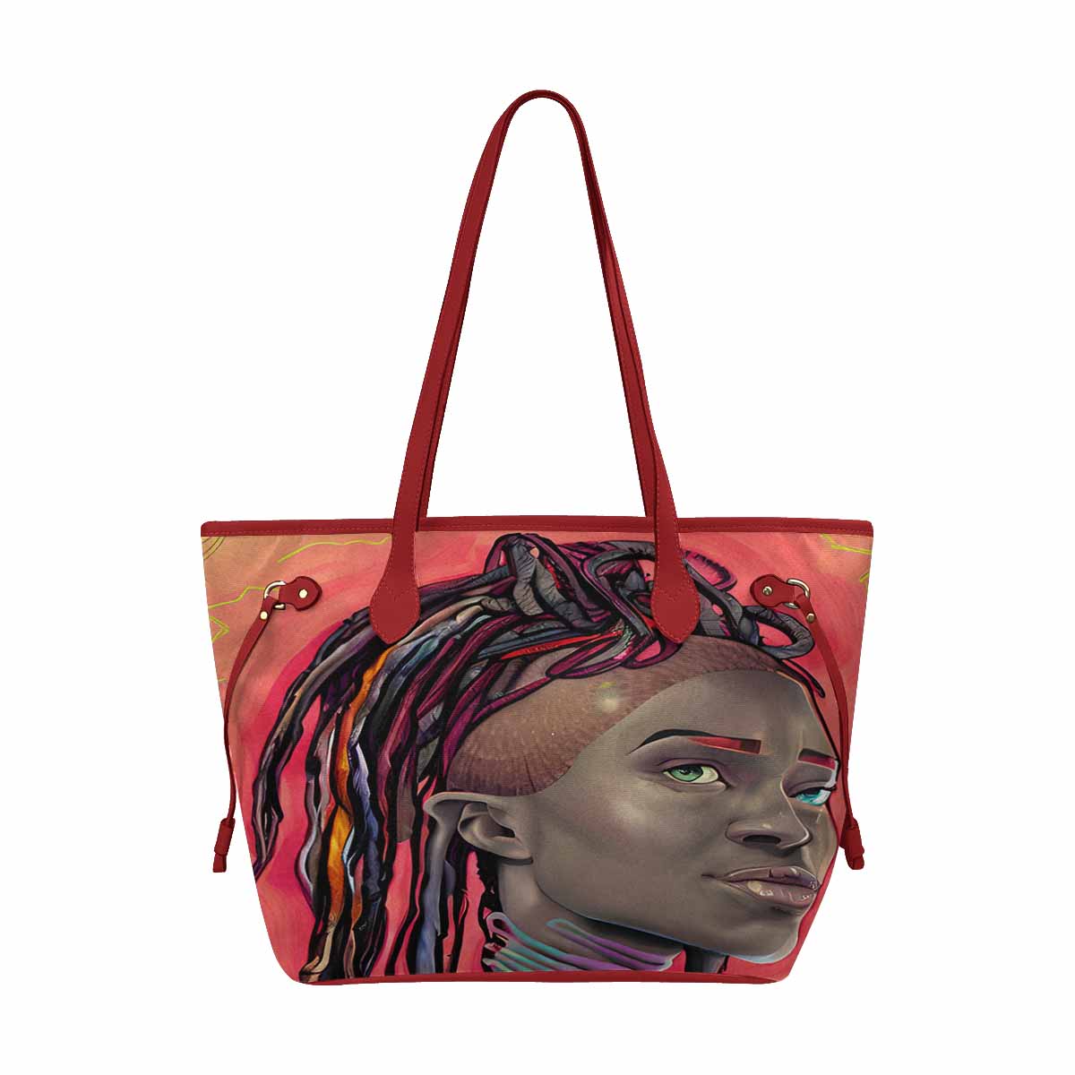 Dreads & Braids, elegant dressy tote handbag, Fulangiara 40