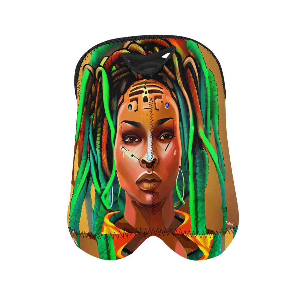 Dreads & Braids, 2 bottle wine bag, picnic or gift, african tribalgirlz Fulangiara 48