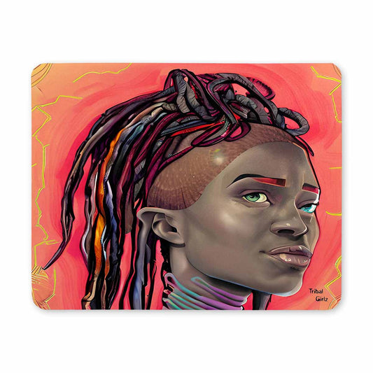 Dreads & Braids, 9 x 7 in amazing design mouse pad, Fulangiara 40