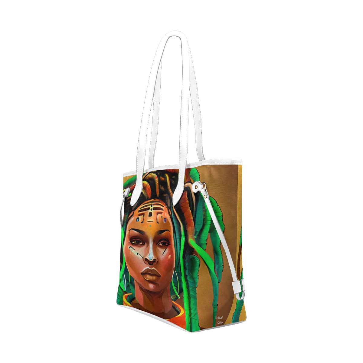 Dreads & Braids, elegant dressy tote handbag, Fulangiara 48