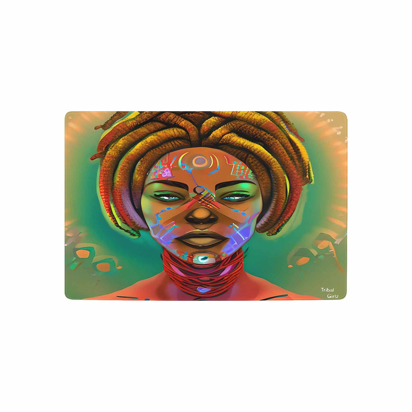 Dreads & Braids, 23 x 16 in amazing design mouse pad, Fulangiara 46