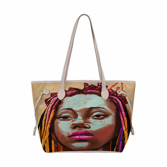 :Dreads & Braids, elegant dressy tote handbag, Fulangiara 11