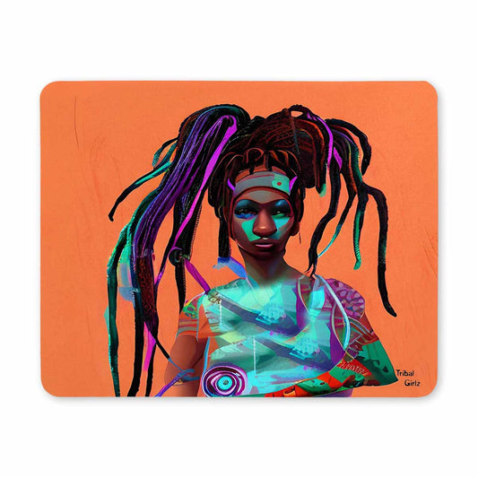 Dreads & Braids, 9 x 7 in amazing design mouse pad, Fulangiara 32