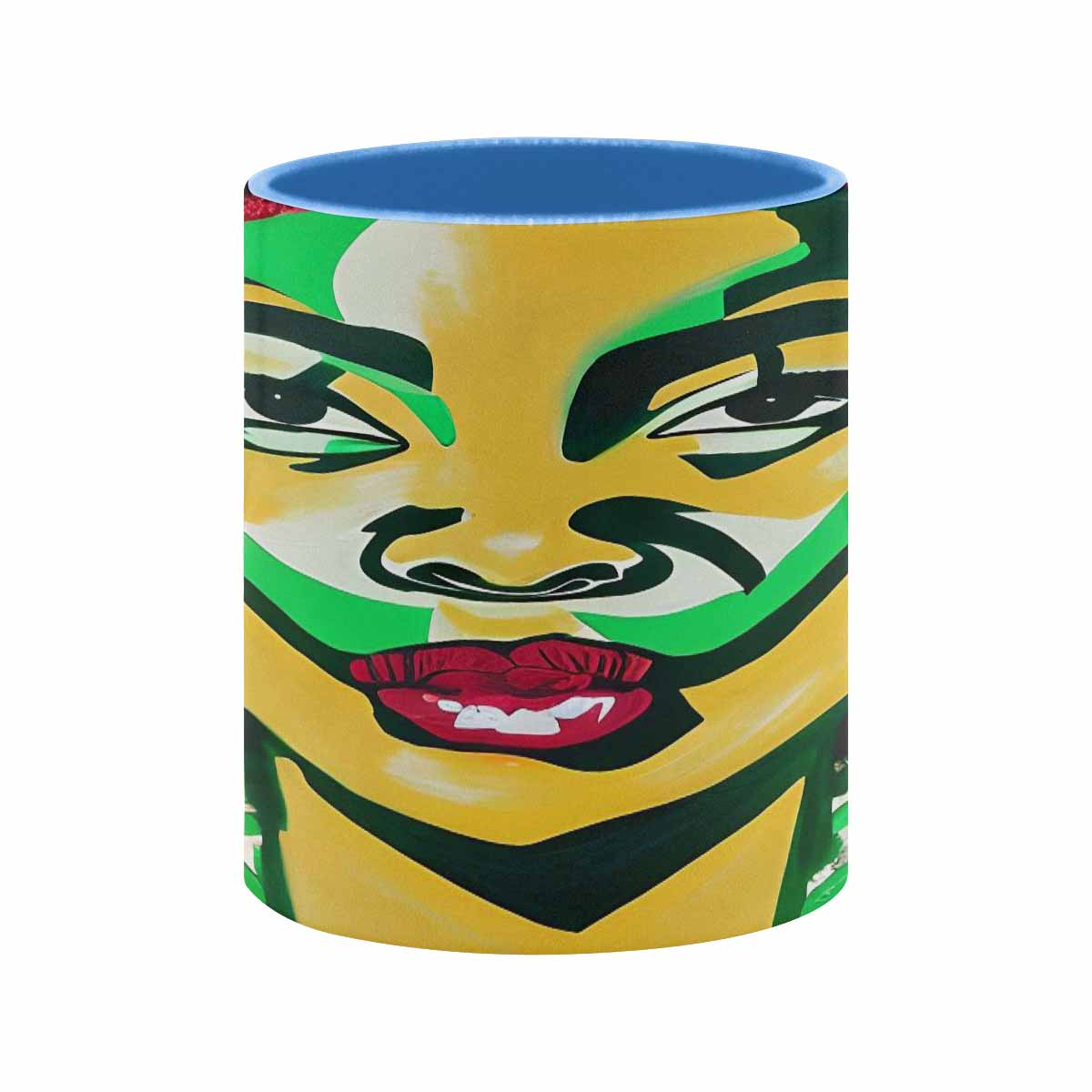 Dreads & Braids, inner color coffee mug, african tribalgirlz Fulangiara 50