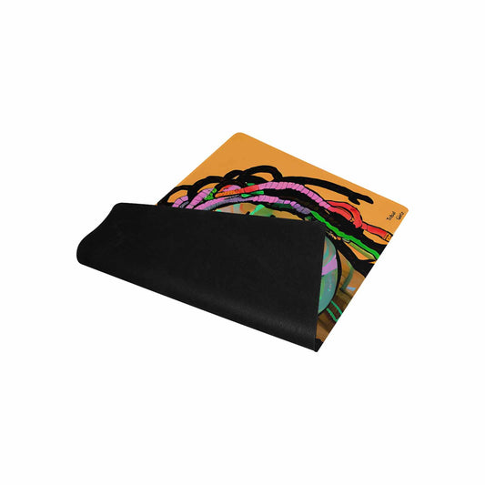 Dreads & Braids, 23 x 16 in amazing design mouse pad, Fulangiara 3