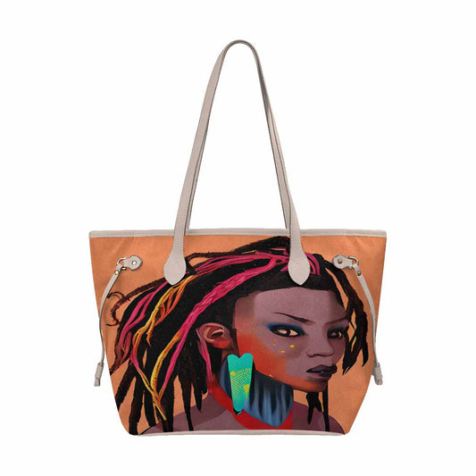 Dreads & Braids, elegant dressy tote handbag, Fulangiara 27