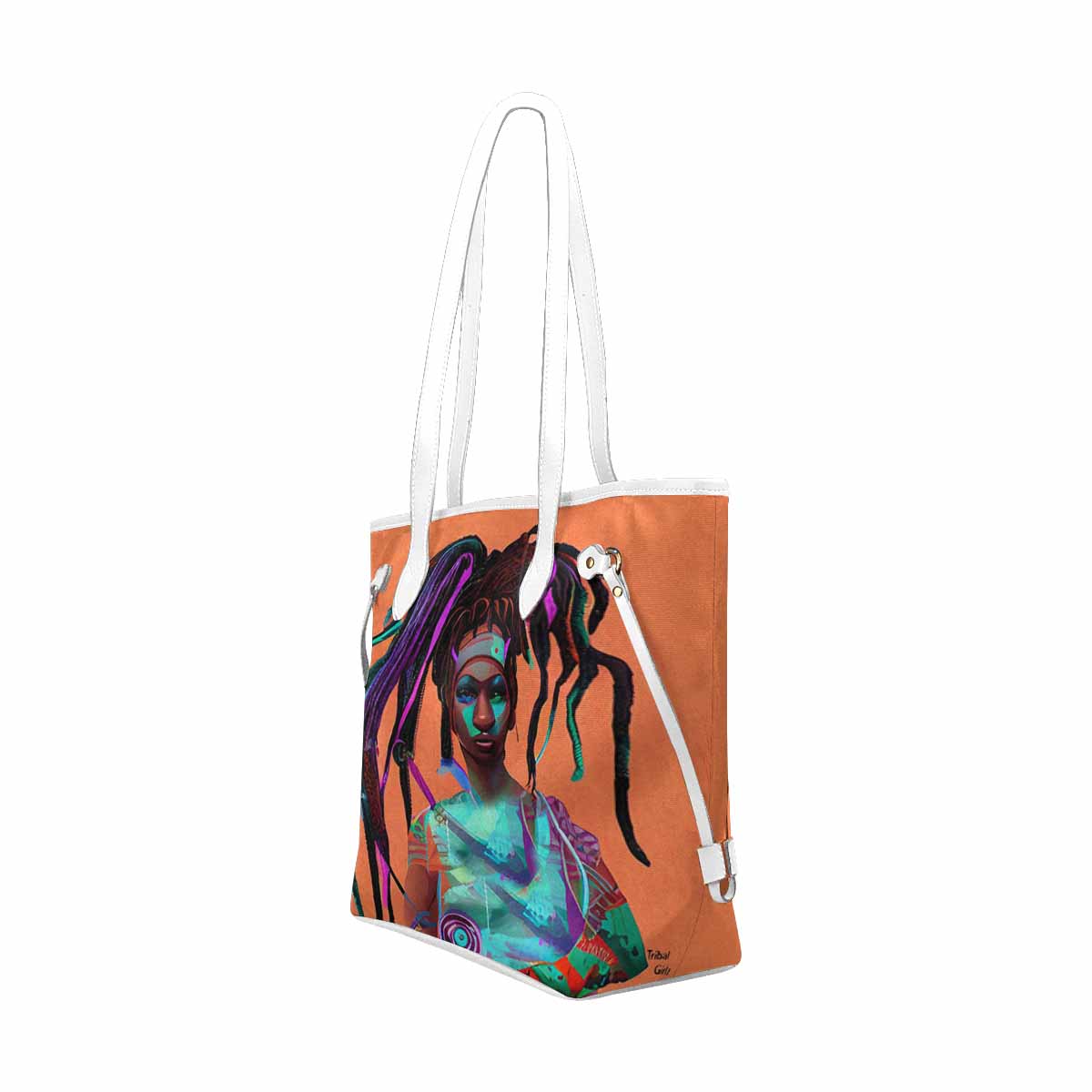 Dreads & Braids, elegant dressy tote handbag, Fulangiara 32