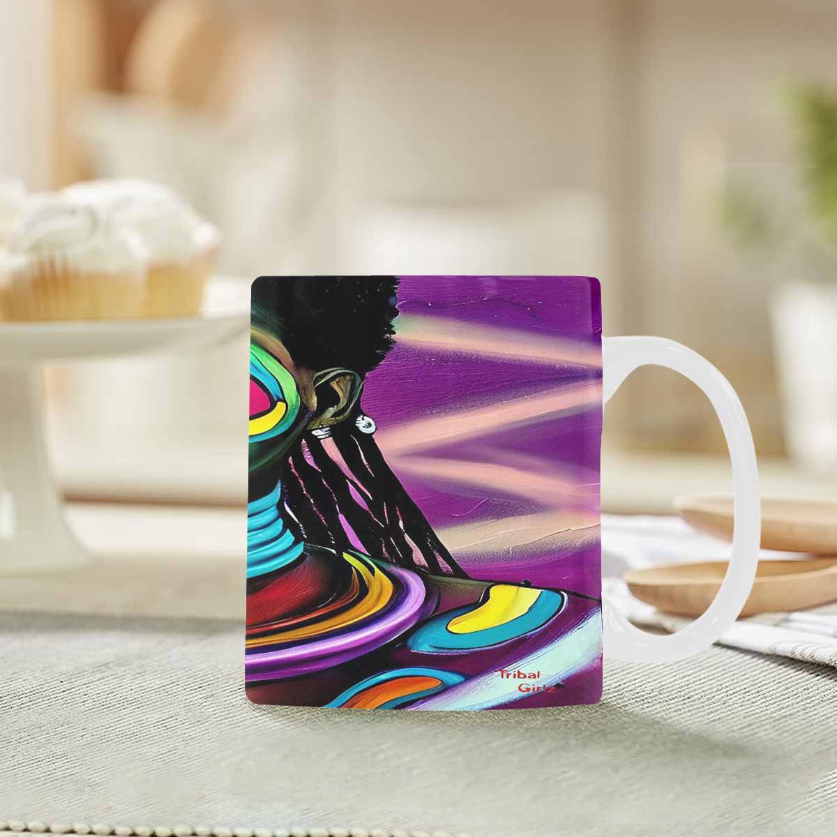 Dreads & Braids, coffee mug, african tribalgirlz Fulangiara 17