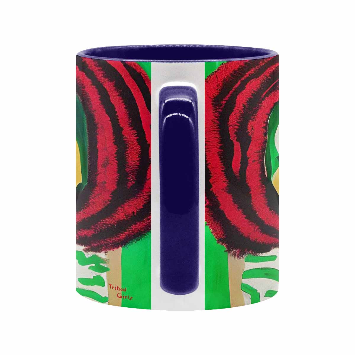 Dreads & Braids, inner color coffee mug, african tribalgirlz Fulangiara 50