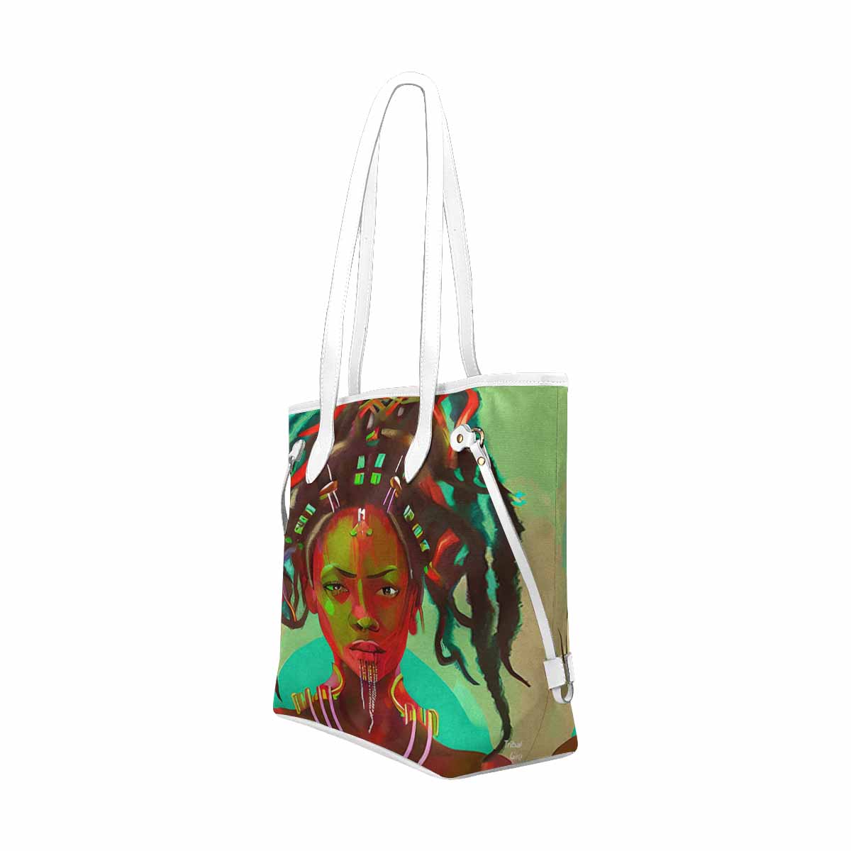 Dreads & Braids, elegant dressy tote handbag, Fulangiara 39