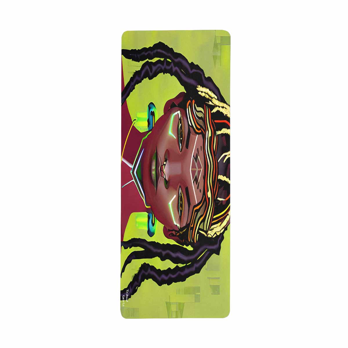 Dreads & Braids, 31 x 12 in large mouse pad, Fulangiara 44