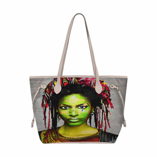 Dreads & Braids, elegant dressy tote handbag, Fulangiara 2