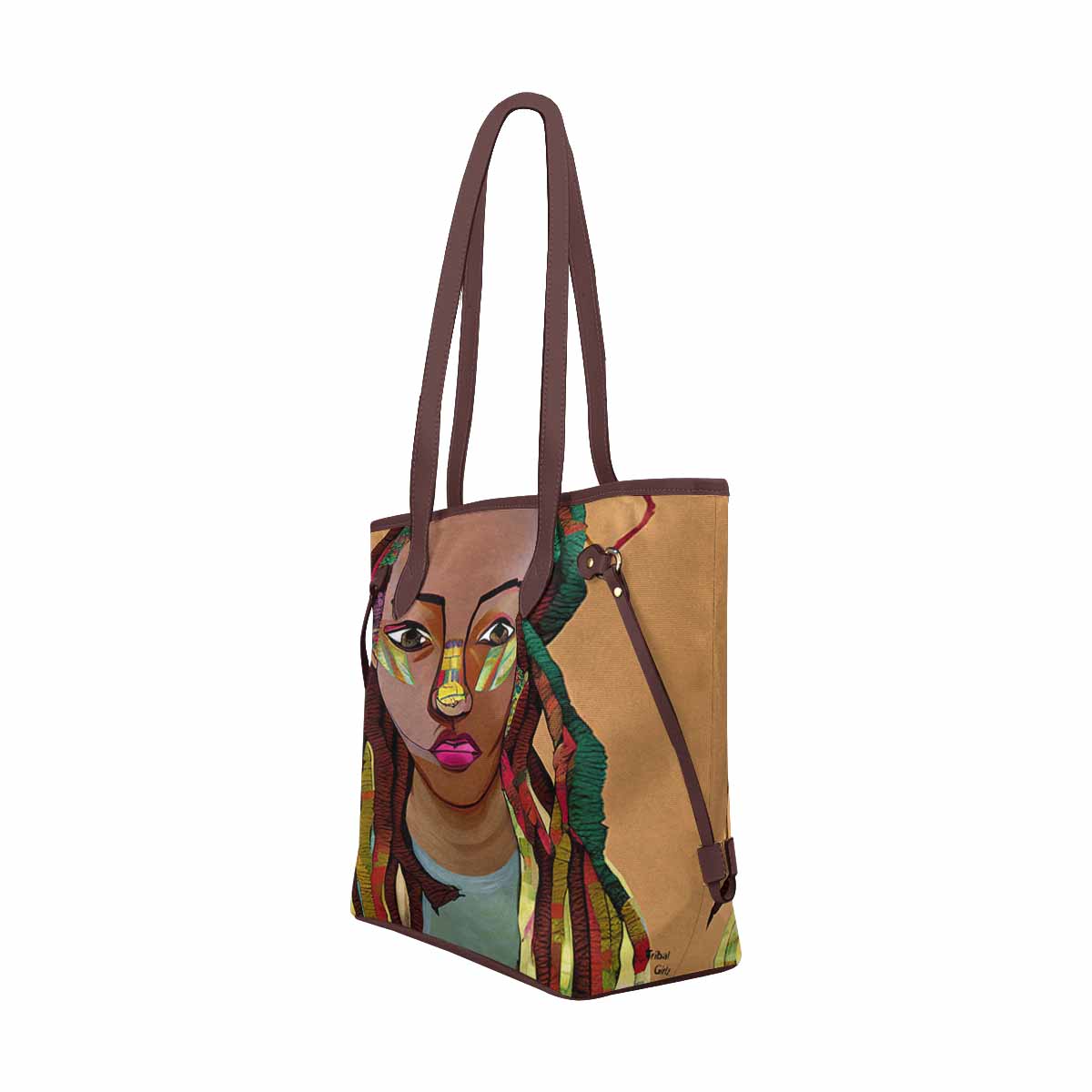 Dreads & Braids, elegant dressy tote handbag, Fulangiara 26