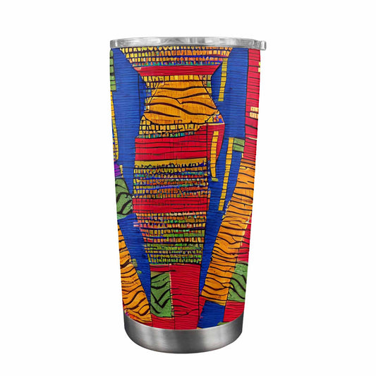 African Art, tumbler, mug, travel mug, design 25