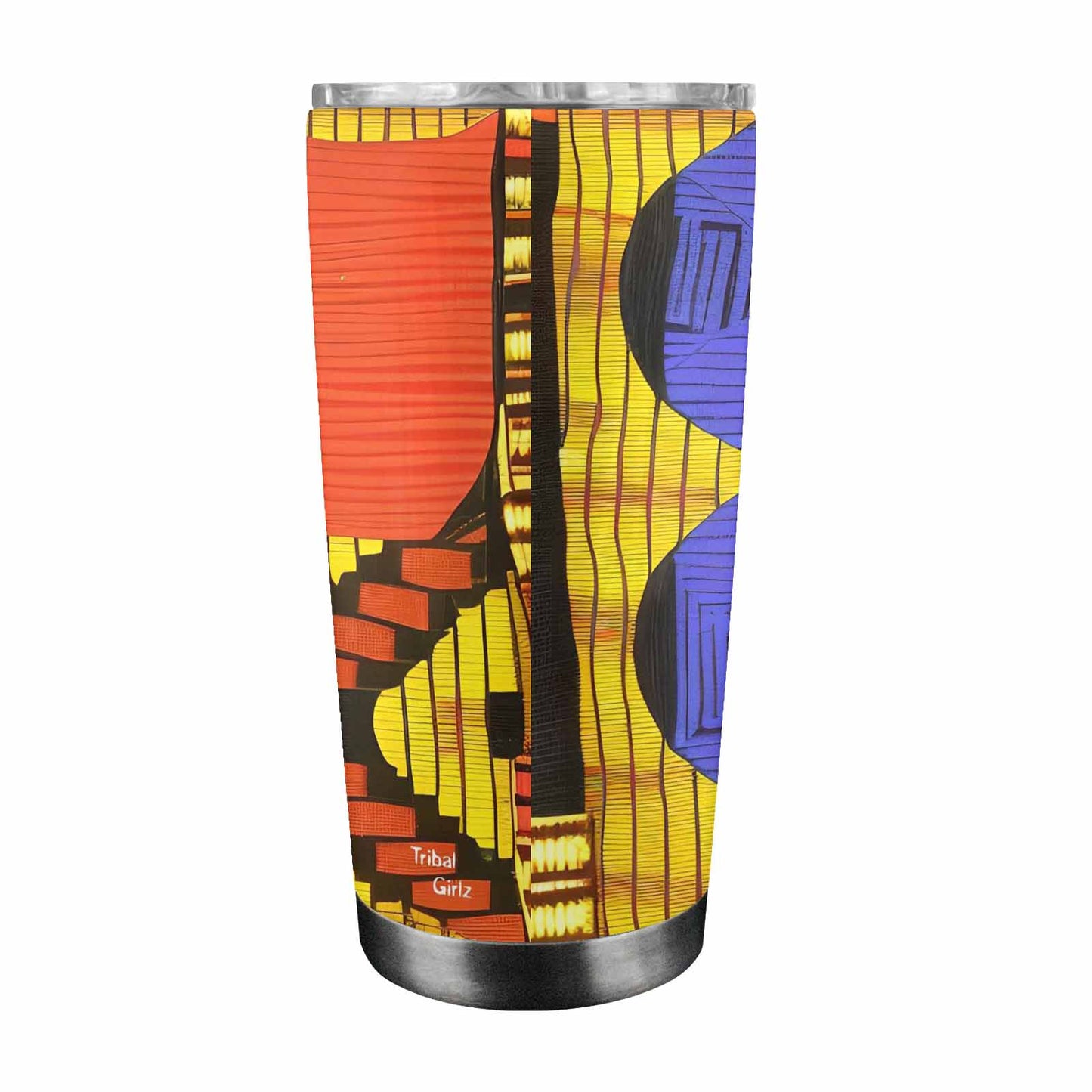 African Art, tumbler, mug, travel mug, design 37